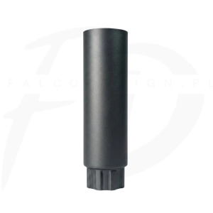 Rura spustowa stal Inguri ⌀ 87 długość 3m kolor grafitowy ciemny RAL 7016